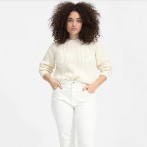 Everlane Textured Cotton Crew Sweater